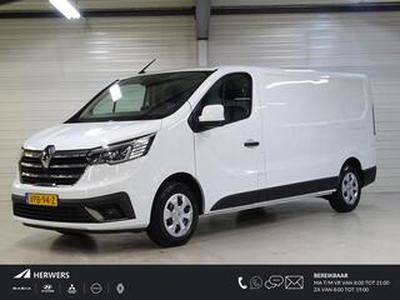 Renault TRAFIC 2.0 dCi 130 T30 L2H1 Work Edition / Automatische airco / Armsteun voor / Cruise control / DAB / LED / Lende steunen (verstelbaar) / Parkeersensoren achter / Zijschuifdeur rechts / Navigatiesysteem full map