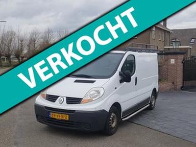 Renault TRAFIC 2.0 DCI 2007 Marge/Enkele Cabine/VERKOCHT!