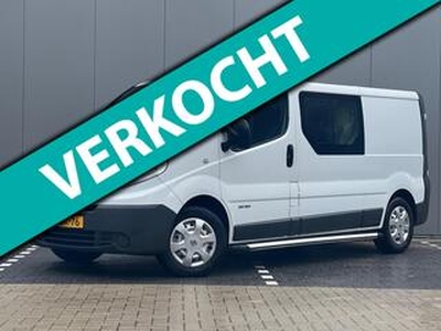 Renault TRAFIC 2.5 dCi Dubbelcabine | 2 Sleutels | Trekhaak | Keurige bus!