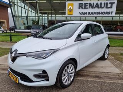 Renault ZOE E-Tech Electric R135 Intens 50 (KoopBatterij) CCS-SNELLADER! incl. BTW excl. Overheidssubsidie / Achteruitrijcamera / Parkeersensoren V+A / Stoelverwarming V / Easy link Navi / Cruise / Lane assist /