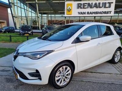 Renault ZOE E-Tech Electric R135 Intens 50 kWh (KoopBatterij) / CCS-SNELLADER! / incl. BTW / excl. Overheidssubsidie / Airco / Navi / Camera / Bluetooth / Parkeersensoren V A / Elek Ramen V A / LM Velgen 16'' /