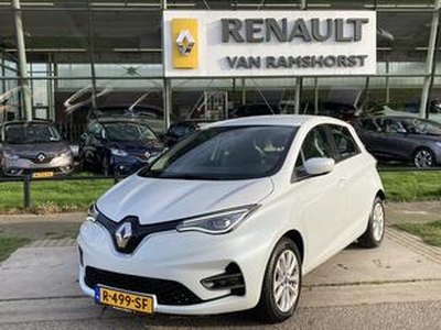 Renault ZOE E-Tech Electric R135 Intens 50 kWh (KoopBatterij) CCS-SNELLADER! / incl. BTW / excl. Overheidssubsidie / Airco / Navi / Camera / Bluetooth / Cruise / Parkeersensoren V A / Lane assist / LM Velgen 16'' /