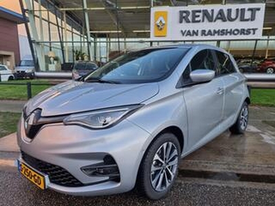 Renault ZOE E-TECH ELECTRIC R135 Intens 50 kWh (Koopbatterij) CCS-SNELLADER! / incl. BTW excl. Overheidssubsidie / Climate / Navi / Bluetooth / Camera / Parkeersensoren V A / LM Velgen 16'' /