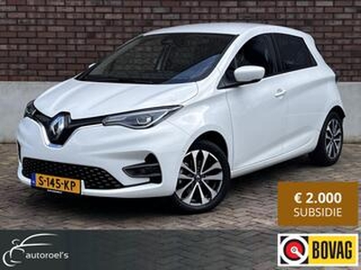 Renault ZOE R 135 PK Intens 50 / KoopAccu / Incl Accu / ?2000 Subsidie / Navi + Camera / Stoel + Stuurverwarming