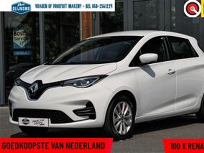 Renault ZOE R110 50kWh|HalfLeer|Accuhuur|LED|?11.994 incl.BTWenSubsidie