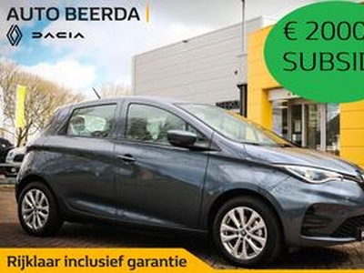 Renault ZOE R110 Experience Z.E. 50 | Batterijhuur | Demo | 18.900,- na subsidie