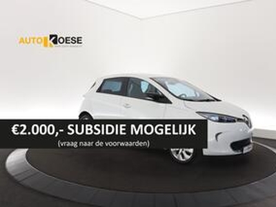 Renault ZOE R110 Limited 41 kWh | Huuraccu | ?2.000 Subsidie | Navigatie | Parkeersensoren | Climate Control