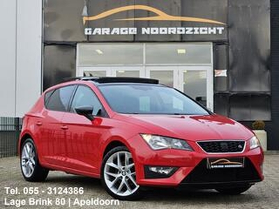 Seat LEON 1.4 TSI 140 PK FR Dynamic PANORAMADAK|NAVIGATIE|HALF/LEDER|SEAT SOUND INSTALLATIE|CRUISE CONTROL|18 INCH Maandag tot Vrijdag geopend van 09.00 uur tot 20.00 uur en Zaterdag van 09.00 tot 18.00 uur .