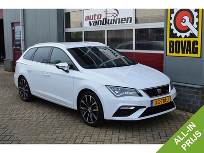 SEAT León ST 1.5 TSI FR Business Intense O.a: Beats Audio, Full Led, Stoelverw, Leder, Afn. Haak, Etc. All-in prijs!