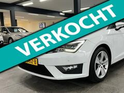 Seat LEON ST 2.0 TDI FR Connect navigatie climate controle camera half leer lm-velgen cruise pdc v+a trekhaak led vol auto