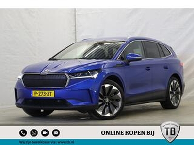 Skoda Enyaq iV 80 204pk Navigatie Trekhaak Leder Camera Pdc demo jb