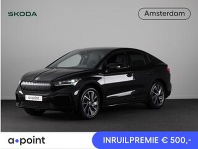 Skoda Enyaq iV Coup? 60 Sportline 180 pk Panoramadak | Navigatie | Parkeercamera | Stoelverwarming