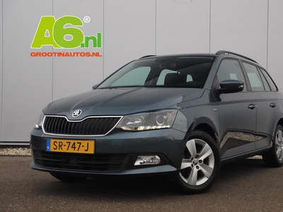 SKODA FABIA Combi 1.0 TSI Clever 95PK Trekhaak Navigatie Bluetooth Stoelverwarming Clima Cruise PDC 15 inch LMV