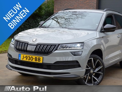 Skoda Karoq 1.5 TSI ACT Sportline Business Automaat/Led/Pdc/Ecc/Stoelverwarming/Virtual Cockpit/Achteruitrijcamera/Cruise control adaptief/Canton/Privacy-Glass/Wegklapbare trekhaak