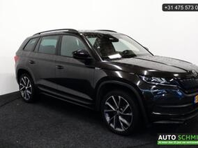 Skoda Kodiaq 2.0 TSI DSG 4x4 Sportline Business 7p. *Navi/Cruise/PDC* Zwart gewrapt