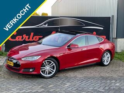 Tesla MODEL S 85 367PK! Panorama/Luchtvering/Free Supercharge!