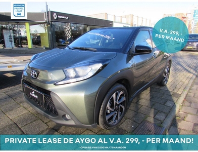 Toyota Aygo X 1.0 VVT-i MT Pulse - PRIVATE LEASE va. € 299,- pm.