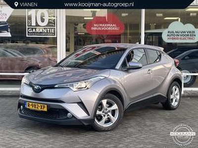 Toyota C-HR 1.8 Hybrid Active Navigatie, Achteruitrijcamera, Adaptieve cruise control, Climate control, Garantie t/m 2028!