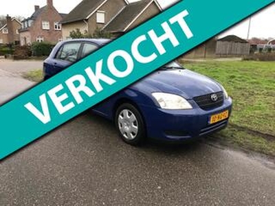 Toyota COROLLA 1.4 VVT-i Linea Terra GEZOCHT GEVRAAGD ALLE STARLET RAV4 AVENSIS VERSO