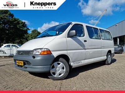 Toyota HI-ACE 2.7i Benzine 8 persoonsbus, Lange versie, Airco , All-in Rijklaarprijs