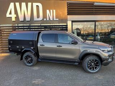 Toyota HI-LUX HiLux 2.8 D-4D AUT 5 PERS VAN CUSTOM MULTI -CARGO SMART XXL VAN EDITION Unieke CUSTOM MADE pick up voor de ondernemer . FISCAAL voordelig laag tarief wegen belasting . bovenbouw afneembaar / open pick up MULTI FUNCTIONEEL