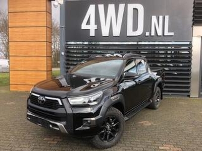 Toyota HI-LUX HiLux 2.8 D-4D TD AUT 4WD 2021/22 2/5 PERS MULTI CARGO VAN BLACK CUSTOM EDITION V.A ? 44.900 EXCL 2 PERS . Ideale 4x4 bedrijf auto met hoge en specifieke LAGE GEARING - met de multi cargo uitvoering tegen meerprijs kunt u iedere gewenste functionele inr