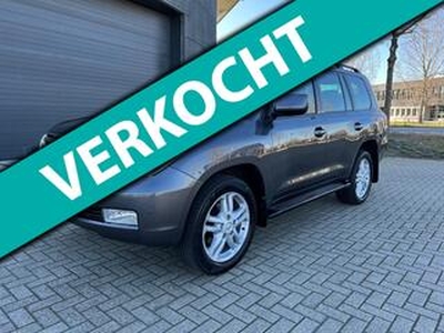 Toyota LAND CRUISER V8 4.5 D-4D Executive 7p. uniek netjes youngtimer btw auto