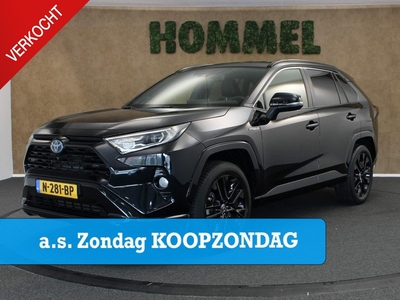 Toyota RAV4 2.5 Hybrid Black Edition - NAVIGATIE - ORIGINEEL NEDERLANDSE AUTO - 360 GRADEN CAMERA - PARKEERSENSOREN VOOR EN ACHTER - AUTOMATISCHE ACHTERKLEP - STOELVERWARMING - ADAPTIVE CRUISE CONTROL