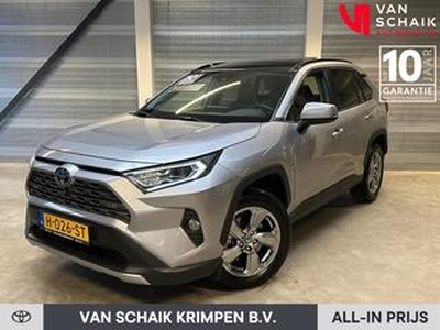 Toyota RAV4 2.5 Hybrid Executive l navi, schuifdak, leder, Apple Carplay/Android Auto, door ons onderhouden, 1e eigenaar, NL-auto