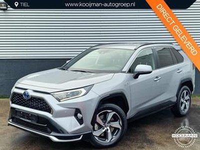 Toyota RAV4 2.5 Plug-in Hybrid AWD Style + 1.500 Trekgewicht, Incl. o.a.: Navigatie, Stoelverwarming, dodehoekdetectie, Parkeersensoren voor + Achterzijde, Lederen bekleding