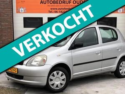 Toyota YARIS 1.0 16V Vvti 5DR SOL 2002 96DKM NAP!/Nette Auto