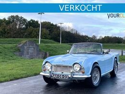 Triumph TR4 Topkwaliteit gerestaureerd.