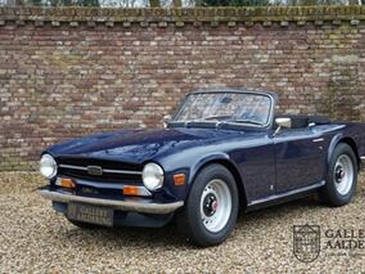 Triumph TR6 PI Top restored condition - Bare metall respary - Completely overhauled, Petrol Injection (pi), Overdrive!