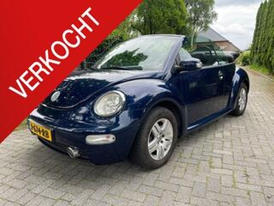 Volkswagen BEETLE (NEW) Cabriolet 1.6 Leer/Sportvelgen/Stoelverwarming