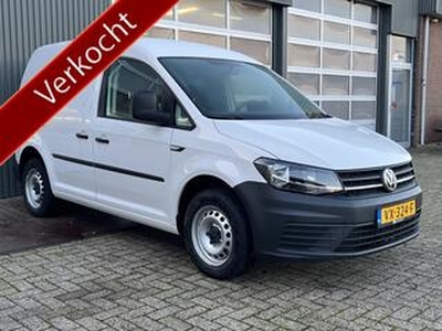 Volkswagen CADDY 2.0 TDI DSG 102pk Bpm vrij Airco Cruise Trekhaak 1500kg 1e eigenaar Euro 6 Bpm vrij voor prive gebruik !! Dealer onderhouden