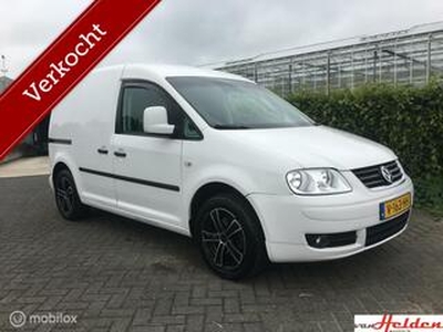 Volkswagen CADDY Bestel 1.6 AIRCO Trekhaak Elektr Pakket Leder Schuifdeur Org NL NAP Tussenwand