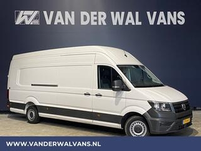 Volkswagen CRAFTER 35 2.0 TDI 140pk L5H4 L4H3 Euro6 *Rijklaar* Airco | 3000kg Trekvermogen | Parkeersensoren | apple carplay 270gr deuren, bluetooth telefoonvoorbereiding