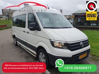 Volkswagen CRAFTER L3H2 9Pers Rolstoel lift Camera Airco Cruise BPM Vrij Camper