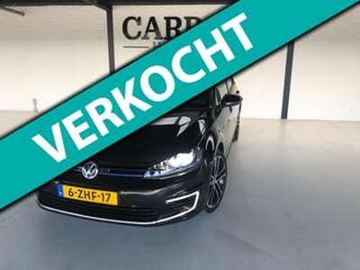 Volkswagen GOLF 1.4 TSI GTE 2015 Leer Camera Navi Cruise Vol opties