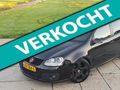 Volkswagen GOLF 2.0 TDI 103KW 5D 2005 Zwart Bomvol/Leer/18