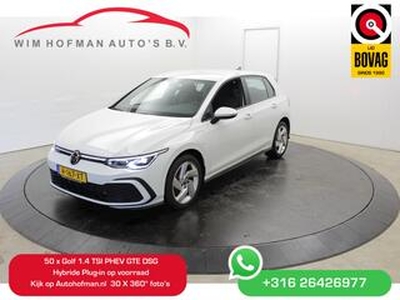 Volkswagen GOLF GTE 245PK incl LM Winterset Sfeerverlichting Apple-Carplay Navi