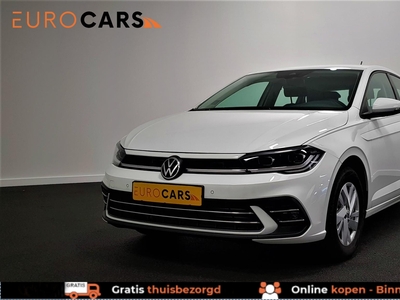 VOLKSWAGEN POLO 1.0 TSI DSG Style Nieuw Type | Navigatie | Climate Control | Parkeer sensoren | Cruise control adaptive | Lichtmetalen velgen