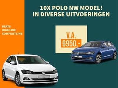 Volkswagen POLO 10X NIEUW BINNEN IN DIVERSE UITVOERINGEN! V.A.11.900,-