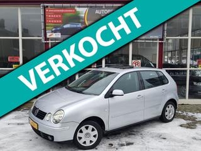 Volkswagen POLO 1.4 55KW 2002 Highline/Schuifdak/VERKOCHT!