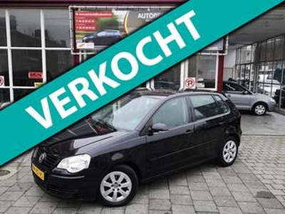 Volkswagen POLO 1.4 TDI 51KW 5DR 2005 Zwart Airco/VERKOCHT!