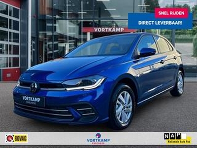 Volkswagen POLO NIEUWE AUTO!! 1.0 TSI STYLE LED/ACC/STOELVERW/CARPLAY/PDC