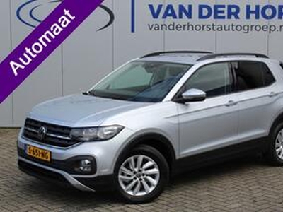 Volkswagen T-Cross 1.0-110pk TSI 'Life' AUTOMAAT ! In nieuwstaat verkerende VW T-Cross AUTOMAAT. Volautm. airco dual, lane assist, Apple Carplay/Android Auto, adaptive cruise cntrl, parkeersensoren v+a, telefoonvoorb. etc.