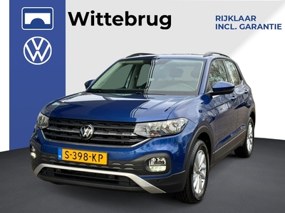 VOLKSWAGEN T-CROSS 1.0 TSI Life Metallic/ Airco/ Navigatie/ PDC V. + A. / 16 lmv