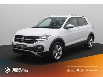 Volkswagen T-Cross 1.0 TSI Style ?7000 korting DIRECT LEVERBAAR navigatie, achteruitrijcamera, virtual cockpit, climate control, adaptive cruise control