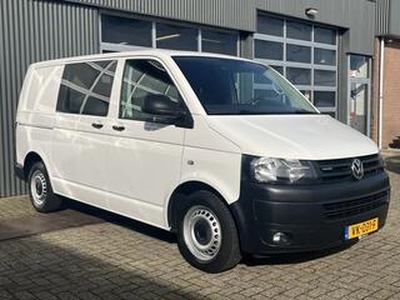 Volkswagen TRANSPORTER 2.0 TDI 115pk L1H1 Achterklep Kastinrichting Airco Cruise control Usb aansluiting Parkeersensoren voor en achter 1e eigenaar Euro 5 Ideaal voor ombouw naar camper !!